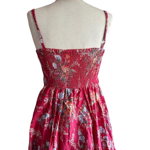 Womens Dress Size Small Sun Summer Flirty Beach Resort Girly Floral Garden Party - Picture 5 of 8